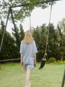 Round Neck Comfortable Sleepwear Set