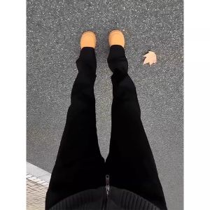 Quần Jeans Ôm Phong Cách Retro