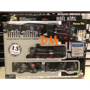Mainan Kereta Api Rail King 13pcs dan 19pcs