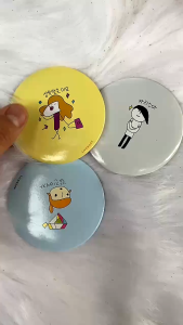 Gương tròn mini hàn quốc (7cm)- Gương trang điểm cầm tay bỏ túi tiện dụng
