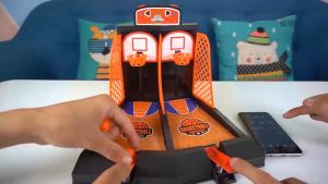 Đồ chơi bàn bóng rổ đôi cho 2 người chơi độc đáo thú vị