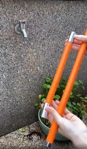 Faucet Extension Hose - Flexible Anti-Splash Water Tap Adapter Universal Design for Easy Installation & Use