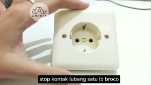 Stop Kontak IB Broco Tanam Dalam Tembok Dinding