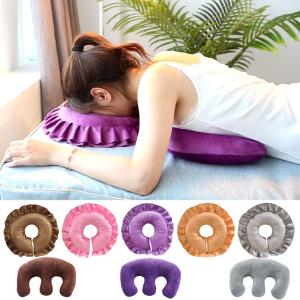 Beauty Salon Facial Massage Sleeping Pillow Beauty Bed U-Shape Pillow M-Shape Breast Pillow Massage Bolster Breast Pad