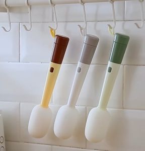 แปรงล้างขวด อเนกประสงค์แบบ3in1 แปรงทำความสะอาดแก้ว แปรงล้างขวดนมเด็กทารก ล้างแก้ว แปรงฟองน้ำ ฟองน้ำล้างขวดนม ขนแปรงนุ่ม