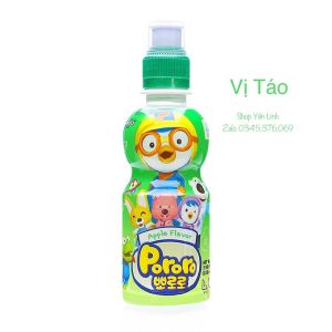 Thùng 24 chai nước trái cây Pororo Mix 6 vị (24 chai x 235ml)