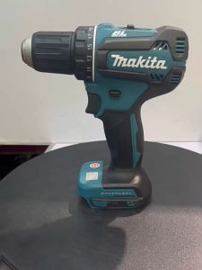 (Free replacement) Makita DDF485 Cordless Electric Drill Electric screwdriver Rechargeable Electric Screwdriver cordless Household electric tool Brushless impact screwdriver Attach 2 sections 18V battery