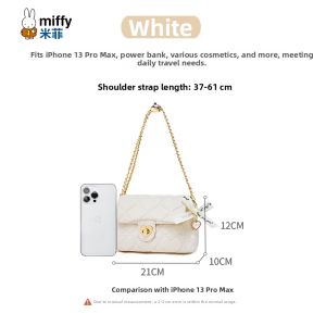 Miffy | Heart New Stylish All-match Shoulder Crossbody Bag