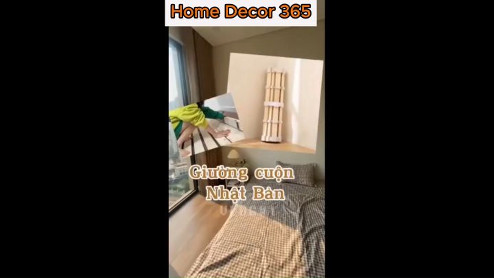 Giường Cuộn Trải Sàn Nhật Bản Thông Minh Gập Gọn 80cm - 1m2 x 2m ...