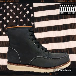 SEPATU BOT KULIT  PRIA DEWASA