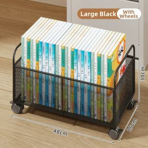 WUBUWEI | Under Desk Movable Storage Cart High Capacity With Wheels
