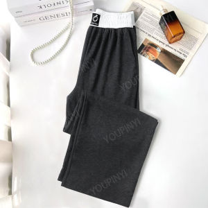 Elegant Grey High Waist Wide Leg Casual Pants Womens Fashion Drapey Loose Fit Trousers Comfortable Breathable Polyester Blend