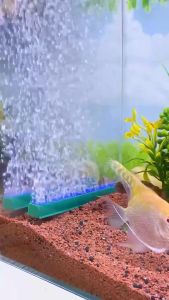 Batu Aerator BALOK Persegi Panjang 8 INCH - Air Stone 20 cm 20cm Gelembung Udara Oksigen Aquarium Aquascape Kolam Ikan Pemberat Selang Airator 3/16 Mesin Pompa Filter Aerasi