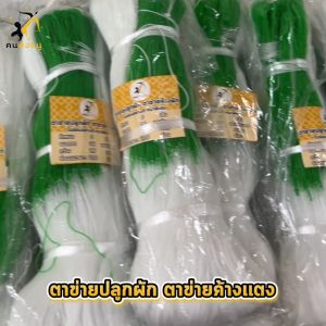 ตาข่ายปลูกผัก ค้างผัก ปลูกไม้เลื้อย ตา36 นาน หนาพิเศษ ใช้งานได้