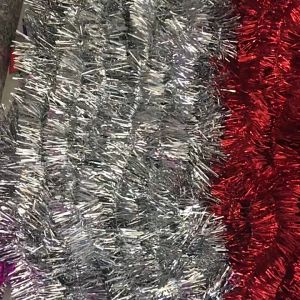 10pcs Slinger Rumbai Warna Warni/Slinger Rumbai/Slinger Tinsel Rumbai 1.3 Meter 10 Cm