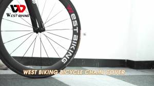 West Biking | WEST BIKING Waterproof Dustproof Bicycle Chain Protector Cover MTB Road Bike Chainwheel Protection Cycling Equipment Cover