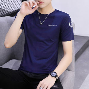 QYR | Summer V-neck Cotton T-Shirt Short Sleeve White Base Layer