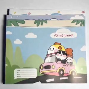 Vở Mỹ Thuật A4 Minh Châu 100gms MC 578 Màu ngà vàng