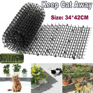 Cat Scat Mat Anti-Cat And Pest Plastic Prickle Strip Network Digging Stopper Garden Netting Plastic