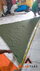 awning kanopi kain pelindung hujan taman dan teras 1.5 x 2 meter cordura belantara