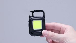 Đèn LED Bỏ Túi 1000LM COB Đèn Pin Mini Móc Khóa Sạc USB Chống Nước IPX4 Dùng Cho Đi Bộ Đường Dài Ngoài Trời Cắm Trại