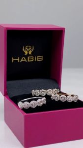 HABIB Blingtastic Diamond Ring in 375/9K White Gold 25029