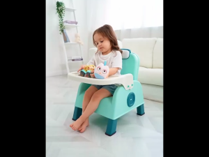 เก้าอี้นั่งทานข้าวเด็ก 2 in 1 รุ่น เตียงสระผมเด็ก ใช้ได้ถึงอายุ 4 ขวบ