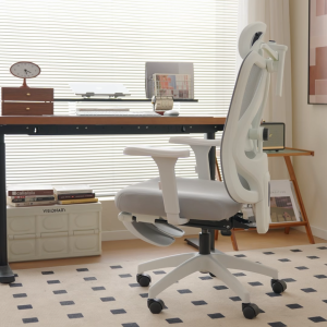 OKDO NEXUS II Ergonomic Office Chair 155° Recline with Footrest 4D Armrest 3D Headrest Lumbar Support Kerusi Pejabat