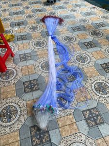 Lưới Viền Đỏ Cao 2m Lưới 3 màn thả chìm Dài 100m có lẻ đến 50m Fishing Bắt Cá