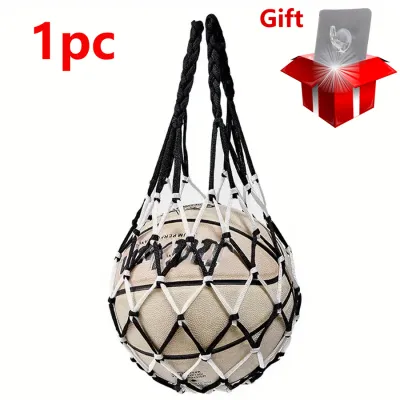 Fashion Basketball Net Bag Thick Woven Net Basketball Storage Durable Nylon Training Net Bag for All Kinds of Balls