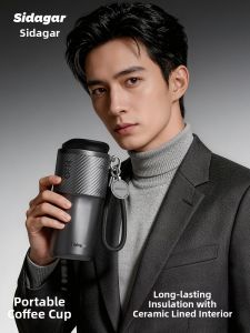 STAR+ | High-Quality Stylish Mens Thermal Mug Ceramic Liner