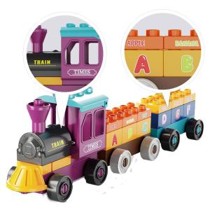 Large Pieces Train Building Blocks Toy Feelo