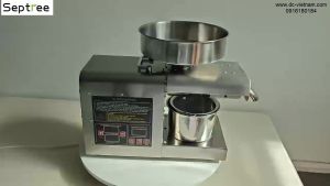 Máy ép dầu thực vật chuyên nghiệp thương hiệu Septree T3 cao cấp - Năng suất 6-9kg/giờ - Bảo Hành 12 Tháng