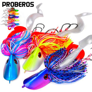 Mồi Câu Jigging Cao Cấp Proberos Với Bộ Mồi Mềm Móc Câu Có Trọng Lượng Dành Cho Chuyên Gia Câu Cá Mồi Câu Bền Cho Nước Biển