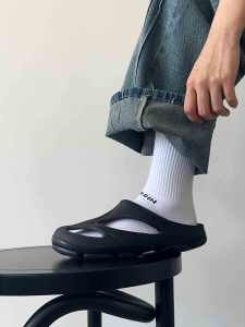 Outdoor Function Lightweight Hollow EVA Water Shoes Mens Sandals Trekking  Style Hole Hole Slippers Beach Shoes