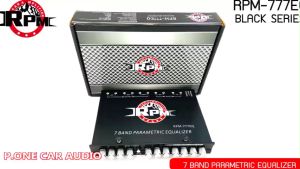RPM รุ่น RPM-777EQ ปรีแอมป์ 7แบนด์ BLACK SERIES PRE AMP 7BAND ชุดปรับเสียงลูกบิดอลูมิเนียม ปรับแยกเสียงซับอิสระ