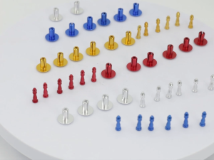 Precision Lock Push Pin Rivet CNC Aluminum M5x15 For Motorcycle Universal