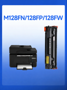 Original Quality HP M128FN Laserjet pro MFP M128FW Printer Drum Cartridge M128 Powder Box High Yield Compatible with Dazzlelight