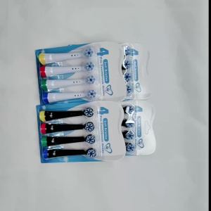 Bộ 4 Đầu Bàn Chải Đánh Răng Điện Dành Cho Dòng Oral B iO Tương Thích Với Các Mẫu 2/3/4/5/6/7/8/9/10 Đầu Bàn Chải Thay Thế Dành Cho Người Lớn