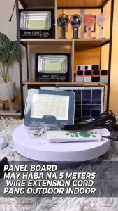 [BEST SELLER]EEKOO 5 Year Warranty 5000W Heavy Duty Solar Led Outdoor Flood Light Street Lamp IP67 Waterproof With Solar Panel 10000 watts 50000w 80000w With Remote