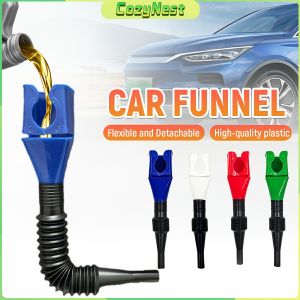 C.N Universal Detachable Plastic Funnel Car Motorcycle Refueling Funnel for Gasoline Engine Oil 1Pc
