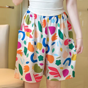 KASIHAN | Loose Large Size 5th Pants Sleepwear Shorts