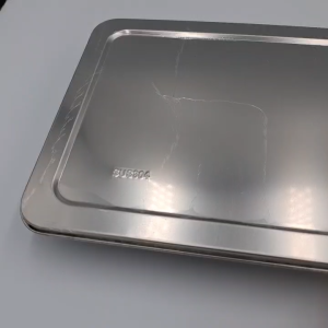 HATAYASHOP - Tempat Makan Gratis Food Tray 5 Sekat SUS 304 Anti Karat