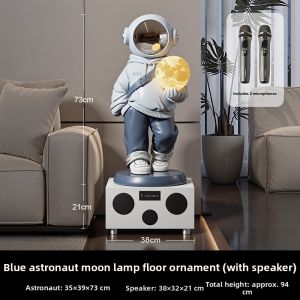 ZHONGGE | Bluetooth Luxury Astronaut Sound and Light Speaker