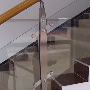 High-End Fashion Glass Railings: Stainless Steel & Modern Design