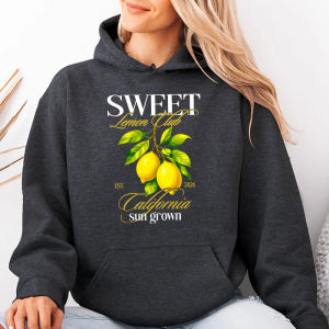 Sweet Lemon Club Design Iron-on Transfers for Clothing Thermoadhesive Patches Printing for Clothes DIY T-shirt Decoration