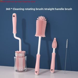 gumahus | 360 Degree Cleaning Tool Set for Baby Bottles Pacifiers and Straws