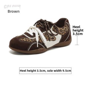 Josiny | Leopard Print Thick Sole Women Sports Shoes