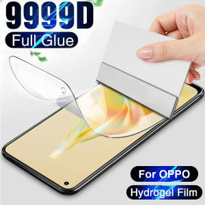 Full Curved Soft Hydrogel Film For OPPO Reno 2 2F 3 4 5 6Z 7 8T 10 11 12 F Pro F11 F9 Pro F5 F7 A3 A3X A98 A78 A77s A17K A55 A57 A58 A60 A73 A76 A95 A96 A3s A5s A12 A12e A15 A15s A16K A52 A53 A54 A55 A83 A92 A94 A93 A95 A5 A9 2020 4G 5G Screen Protector