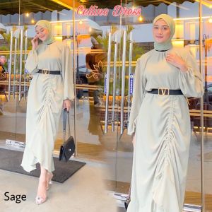 CELLINE DRESS|DRESS RAYON CRINCLE|DRESS WANITA KEKINIAN|DRESS TERBARU|BAJU DRESS WANITA|BAJU DRESS WANITA KEKINIAN|OUTFIT FASHION|DRESS PREMIUM
